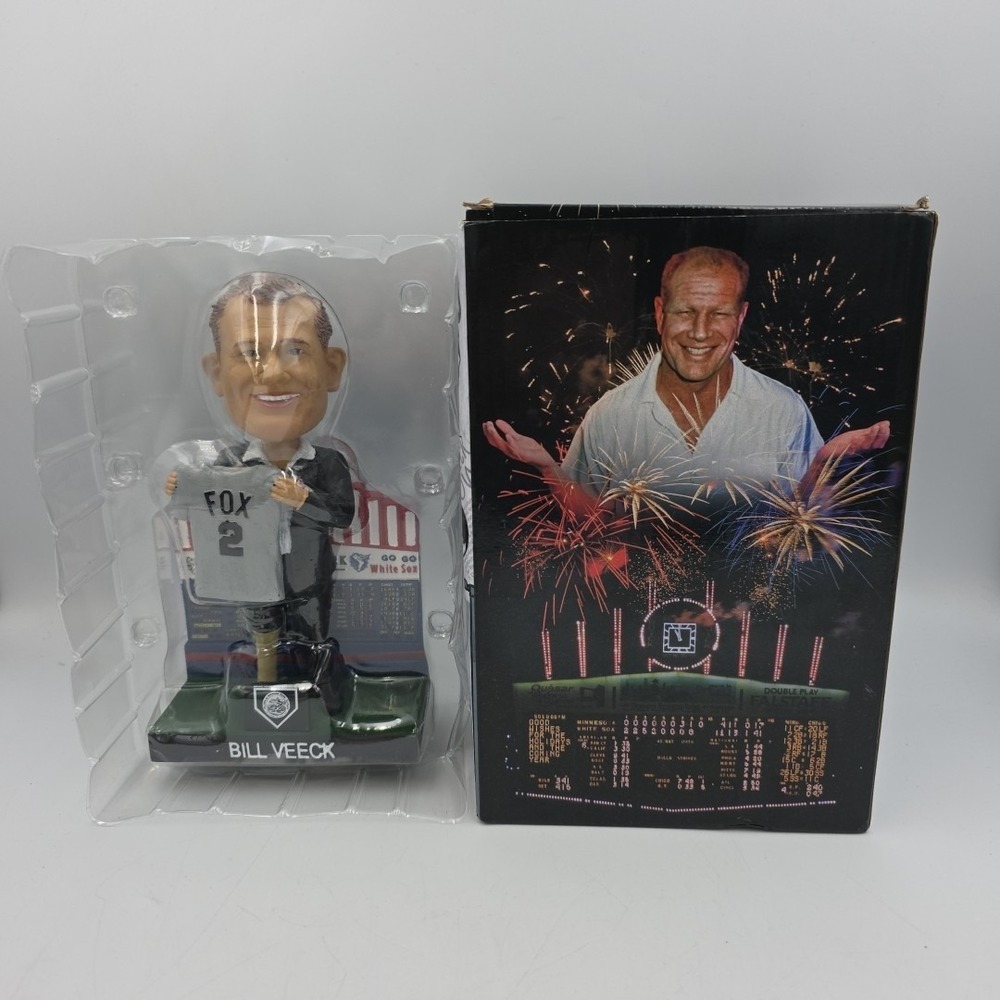 Bill Veeck Bobblehead‎ Chicago White Sox SGA 8/9/25 Giveaway New In Box 1960
